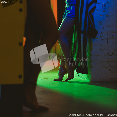Image of Perfect female legs 