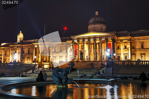 Image of National Gallery building in London