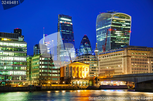 Image of Financial district of the City of London