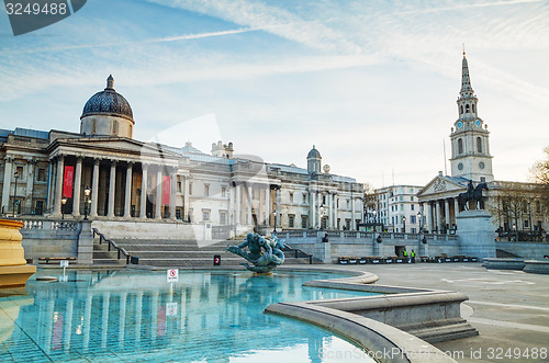 Image of National Gallery building in London