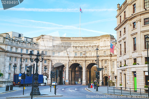 Image of Admiralty Arch near Trafalgar Square in London