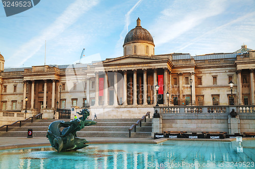 Image of National Gallery building in London