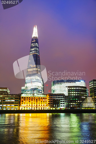 Image of Overview of London with the Shard London Bridge