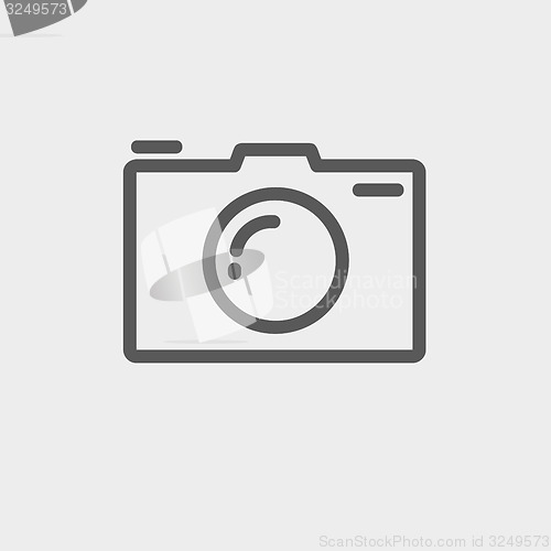 Image of Camera thin line icon