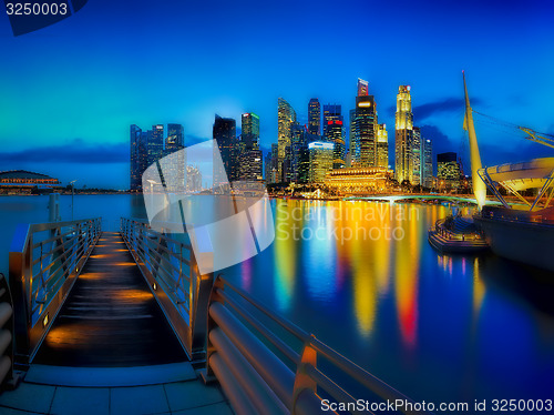 Image of Singapore skyline