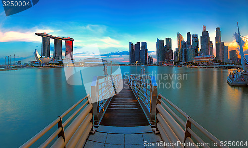 Image of Singapore skyline