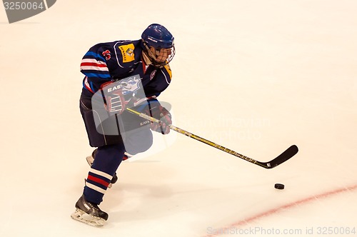 Image of Hockey with the puck 