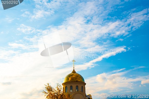 Image of Church in autumn