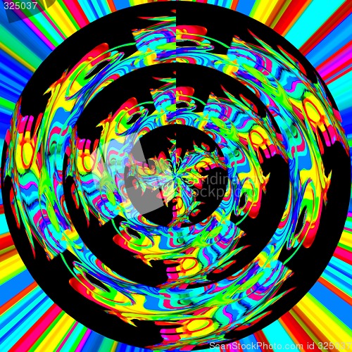 Image of Abstract 3d background