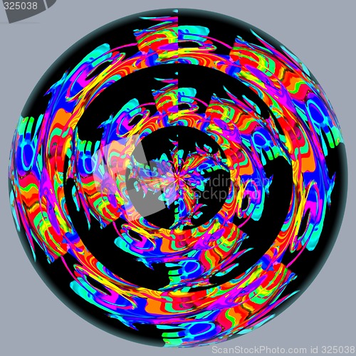Image of Abstract 3d background
