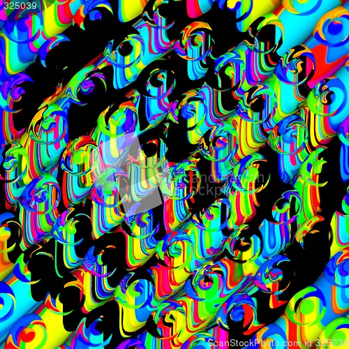 Image of Abstract 3d background
