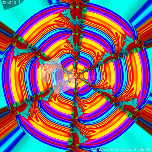 Image of Abstract 3d background