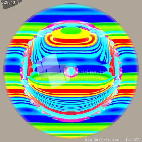 Image of Abstract 3d background