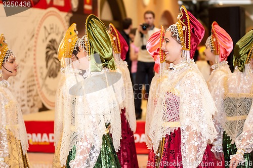 Image of The girl in the Orenburg downy shawl