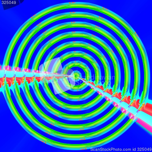 Image of Abstract 3d background