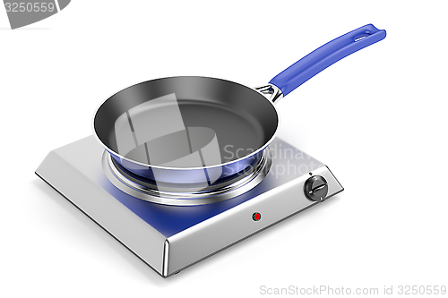 Image of Hot plate and frypan
