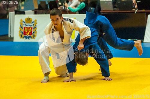 Image of Young men in Judo