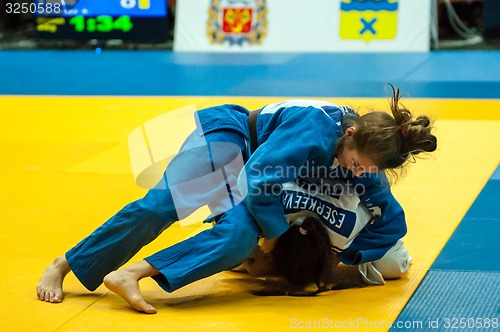 Image of Girl in Judo