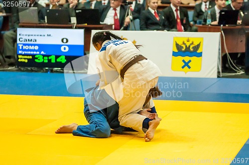 Image of Girl in Judo