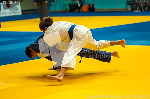 Image of Young men in Judo