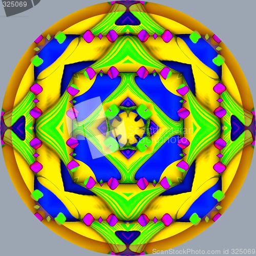 Image of Abstract 3d background