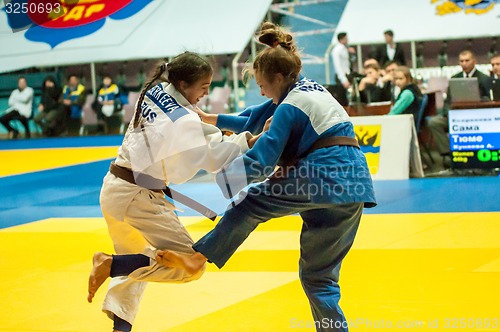 Image of Girl in Judo