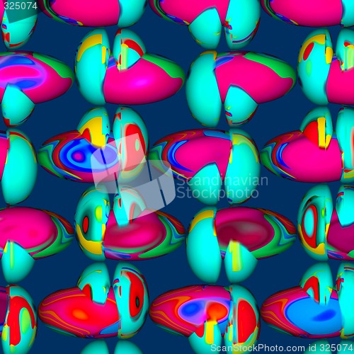 Image of Abstract 3d background