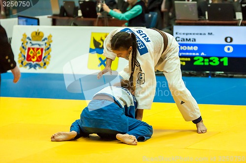 Image of Girl in Judo