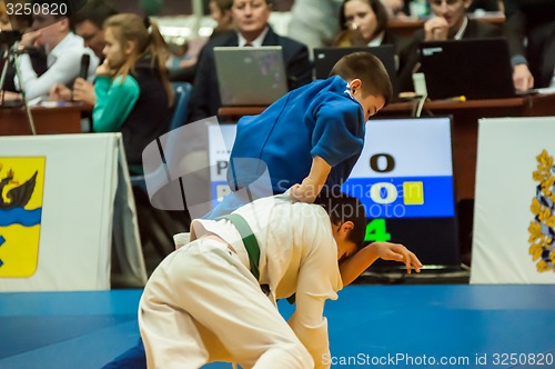 Image of Two judoka