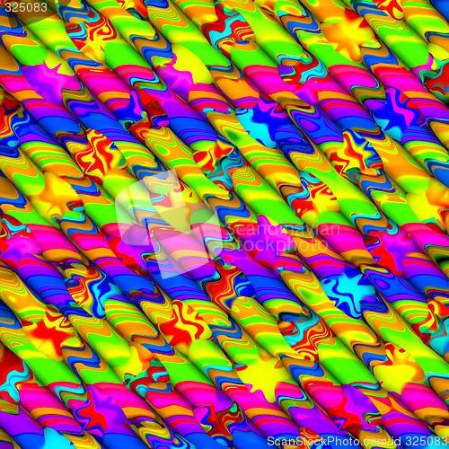 Image of Abstract 3d background