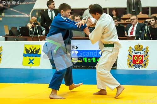 Image of Two judoka