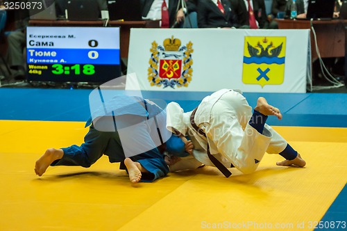 Image of Girl in Judo