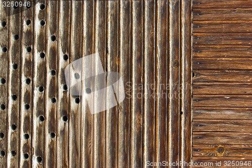 Image of Dark Wood Texture Background