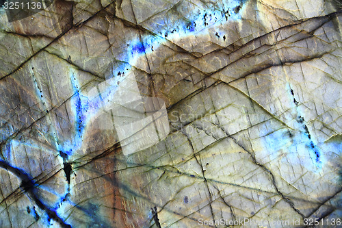 Image of labradorite mineral background