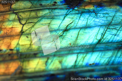 Image of labradorite mineral background