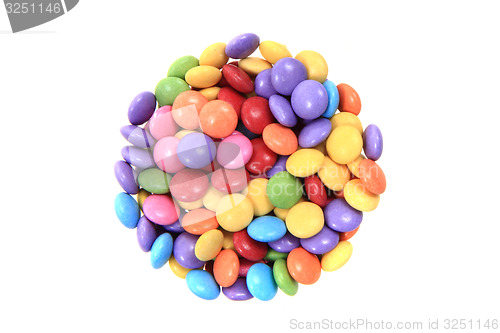 Image of color candy background