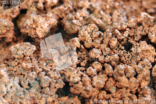 Image of natural copper background