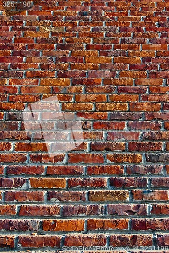 Image of colored brick wall texture