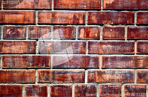 Image of colored brick wall texture