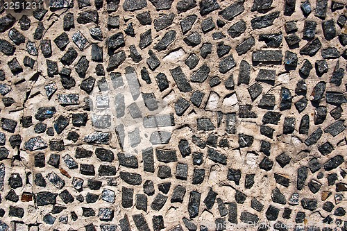 Image of Vintage white background brickwall