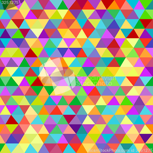 Image of Seamless geometric background. Mosaic. 