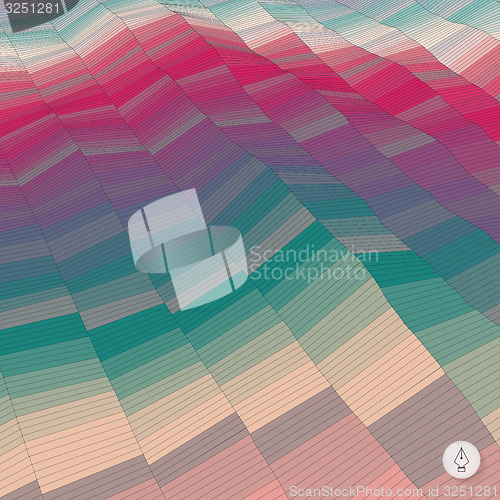 Image of Abstract background. Mosaic. Vector illustration. 