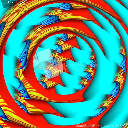 Image of Abstract 3d background