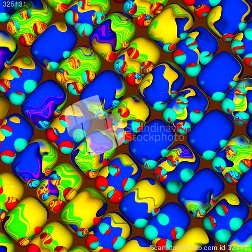 Image of Abstract 3d background