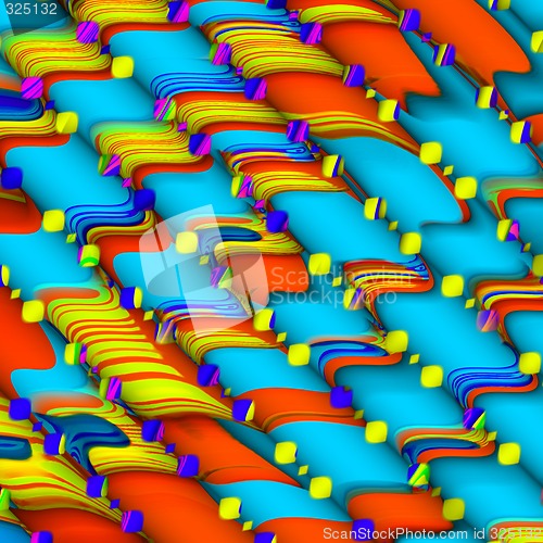 Image of Abstract 3d background