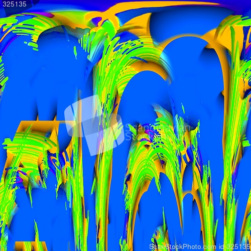 Image of Abstract 3d background