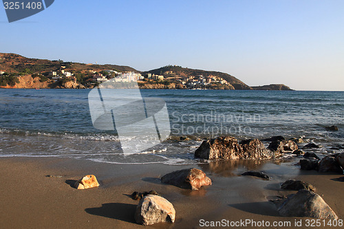Image of greece rock sea