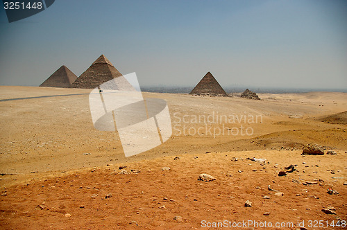 Image of The Egyptian desert
