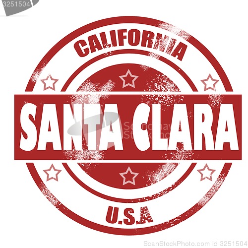 Image of Santa Clara Stamp
