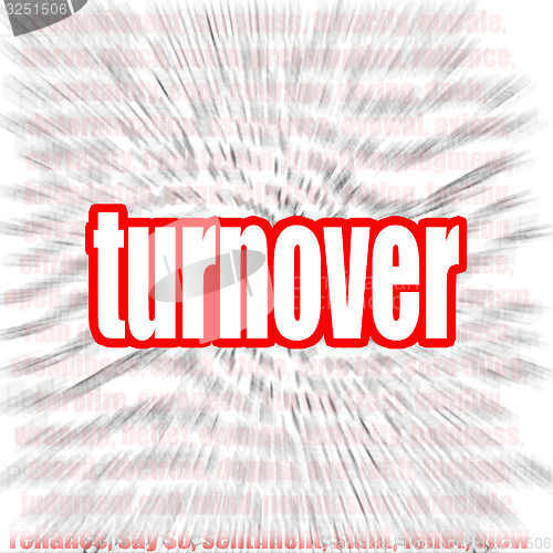 Image of Turnover word cloud